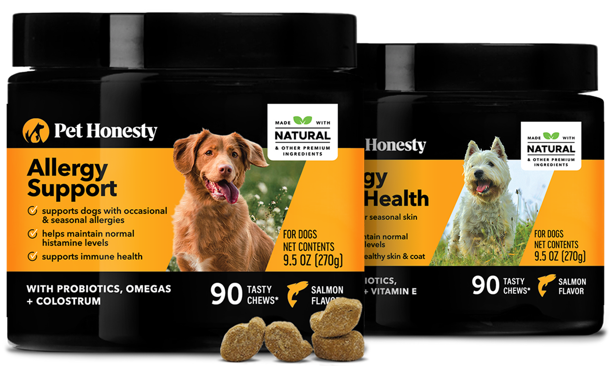 Allergy Itch Relief Pack (Salmon Flavor) - Dog's Life - Dog Flea Allergy Itch Relief