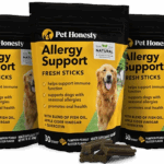 Allergy Support Fresh Sticks 3-Pack (Pumpkin Peanut Butter Flavor)