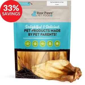 Water Buffalo Ears for Dogs (Bundle Deal)