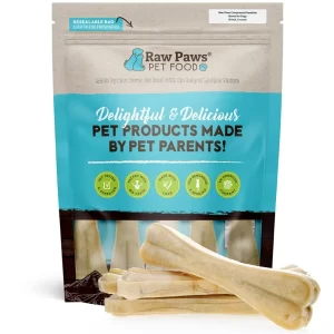 Compressed Rawhide Bones, 8" - 5 ct