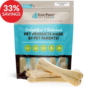 Compressed Rawhide Bones, 8" (Bundle Deal)