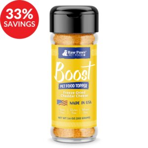 Boost Wisconsin Cheddar Cheese Pet Food Topper (Bundle Deal)