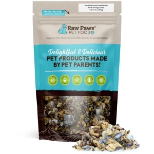 Freeze Dried Diced Sardine Treats for Dogs & Cats, 2 oz