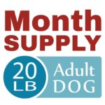 Month Supply - 20 lb Adult Dog
