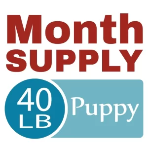 Month Supply - 40 lb Puppy