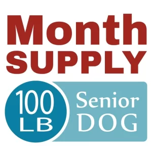 Month Supply - 100 lb Senior Dog
