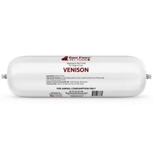 Signature Wild-Caught Ground Venison for Dogs & Cats, 3 lbs